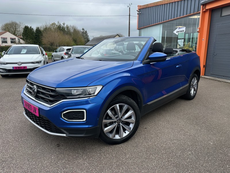 VOLKSWAGEN T-ROC CABRIOLET 1.0 TSI 110 STYLE ********* 2 EME MAIN AVEC SEULEMENT 38616 KMS !!!!!!******