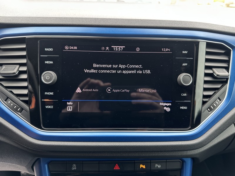 VOLKSWAGEN T-ROC CABRIOLET 1.0 TSI 110 STYLE ********* 2 EME MAIN AVEC SEULEMENT 38616 KMS !!!!!!******