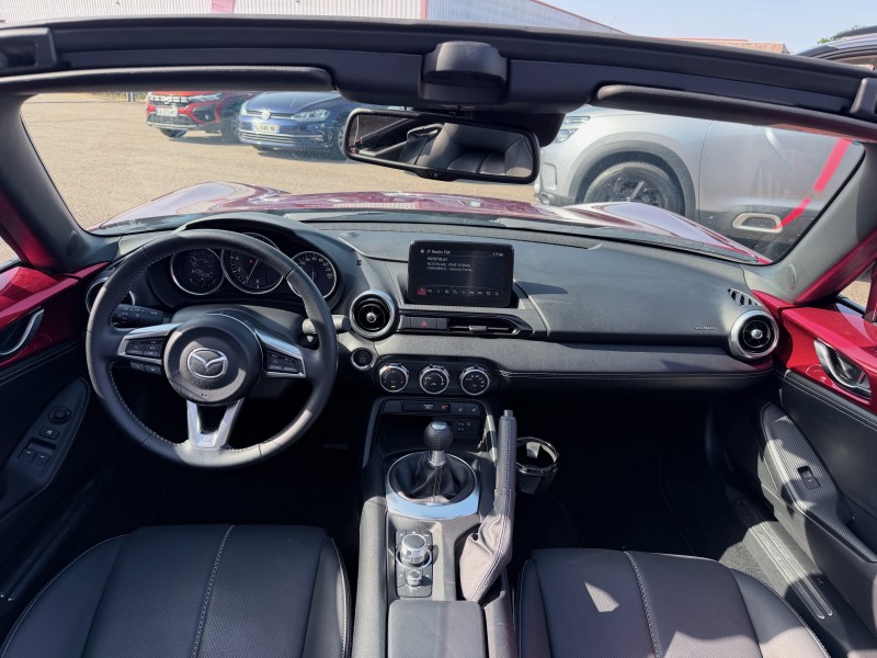 MAZDA MX5 IV (2) ST 1.5 SKYACTIV-G 132 EXCLUSIVE-LINE ******* 1 ERE MAIN AVEC SEULEMENT 14524 KMS !!!!!! *****