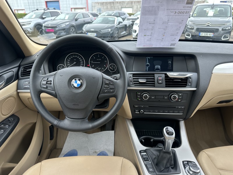 BMW X3 (F25) SDRIVE18D 136 CONFORT BVM6 ********* 1 ERE MAIN AVEC SEULEMENT 49449 KMS !!!!!! *********