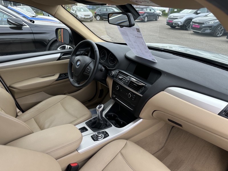 BMW X3 (F25) SDRIVE18D 136 CONFORT BVM6 ********* 1 ERE MAIN AVEC SEULEMENT 49449 KMS !!!!!! *********