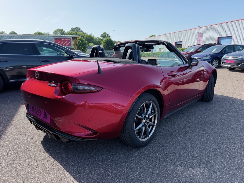 MAZDA MX5 IV (2) ST 1.5 SKYACTIV-G 132 EXCLUSIVE-LINE ******* 1 ERE MAIN AVEC SEULEMENT 14524 KMS !!!!!! *****