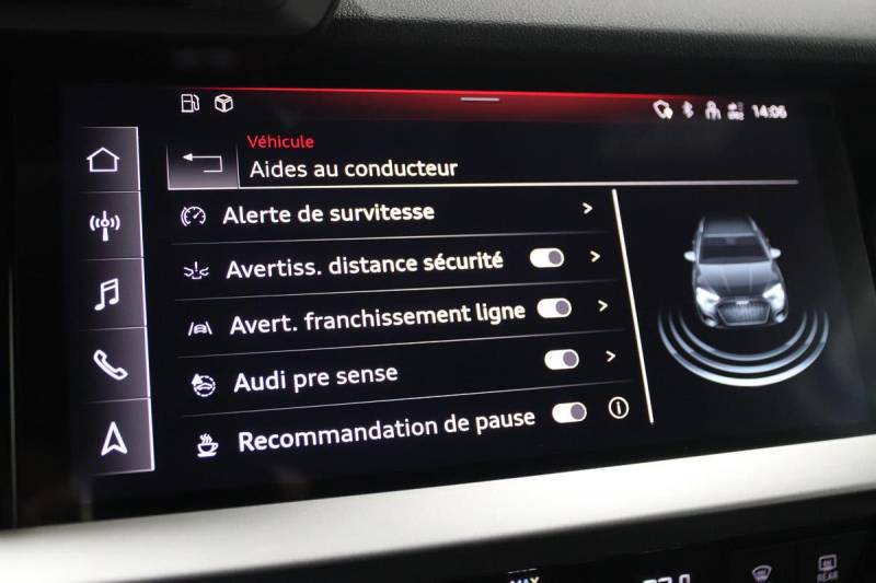 AUDI A3 IV SPORTBACK 30 TDI 116 AVEC SEULEMENT 60919 KMS !!!!!!