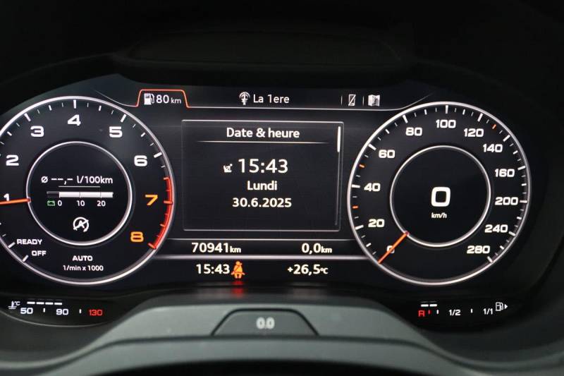AUDI A3 III (2) BERLINE 1.5 TFSI 150 CV S-LINE   ********* 1 ERE MAIN AVEC SEULEMENT 70941 KMS *********