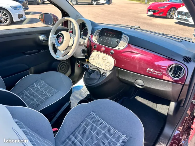 FIAT 500 II (2) 0.9 8V 85 CV TWINAIR LOUNGE AVEC SEULEMENT 57285 KMS !!!!!!