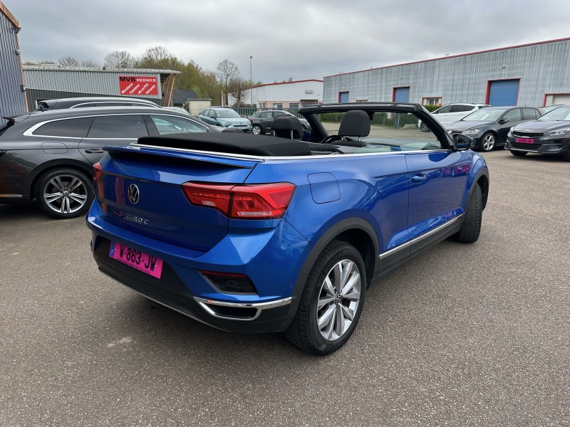 VOLKSWAGEN T-ROC CABRIOLET 1.0 TSI 110 STYLE ********* 2 EME MAIN AVEC SEULEMENT 38616 KMS !!!!!!******